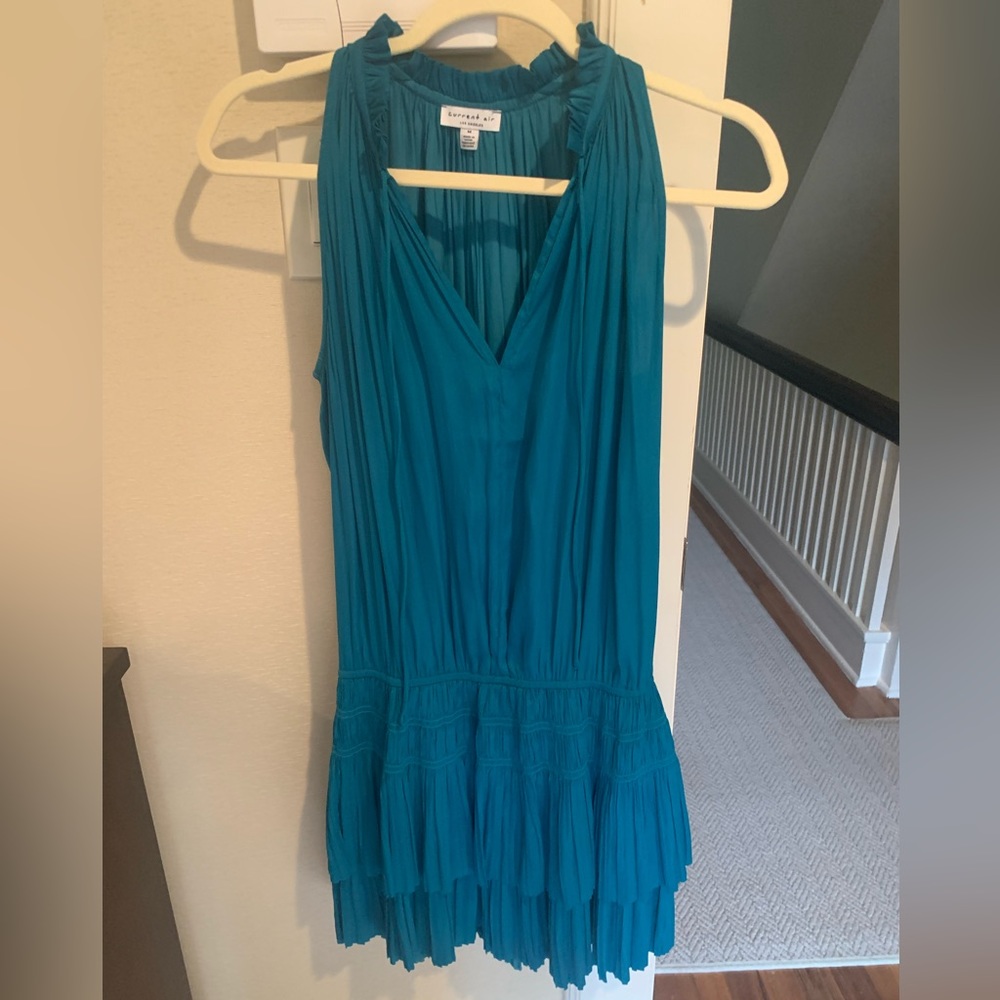 Current air, Los Angeles, Cara pleated sleeveless, mini dress